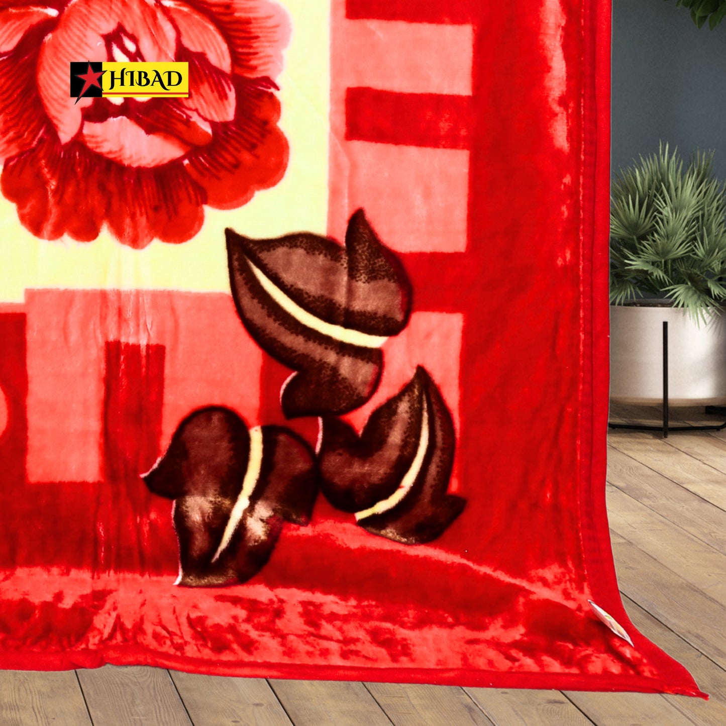 Hibad Single 2ply Multi-Color Blanket | 160 x 220 cm |