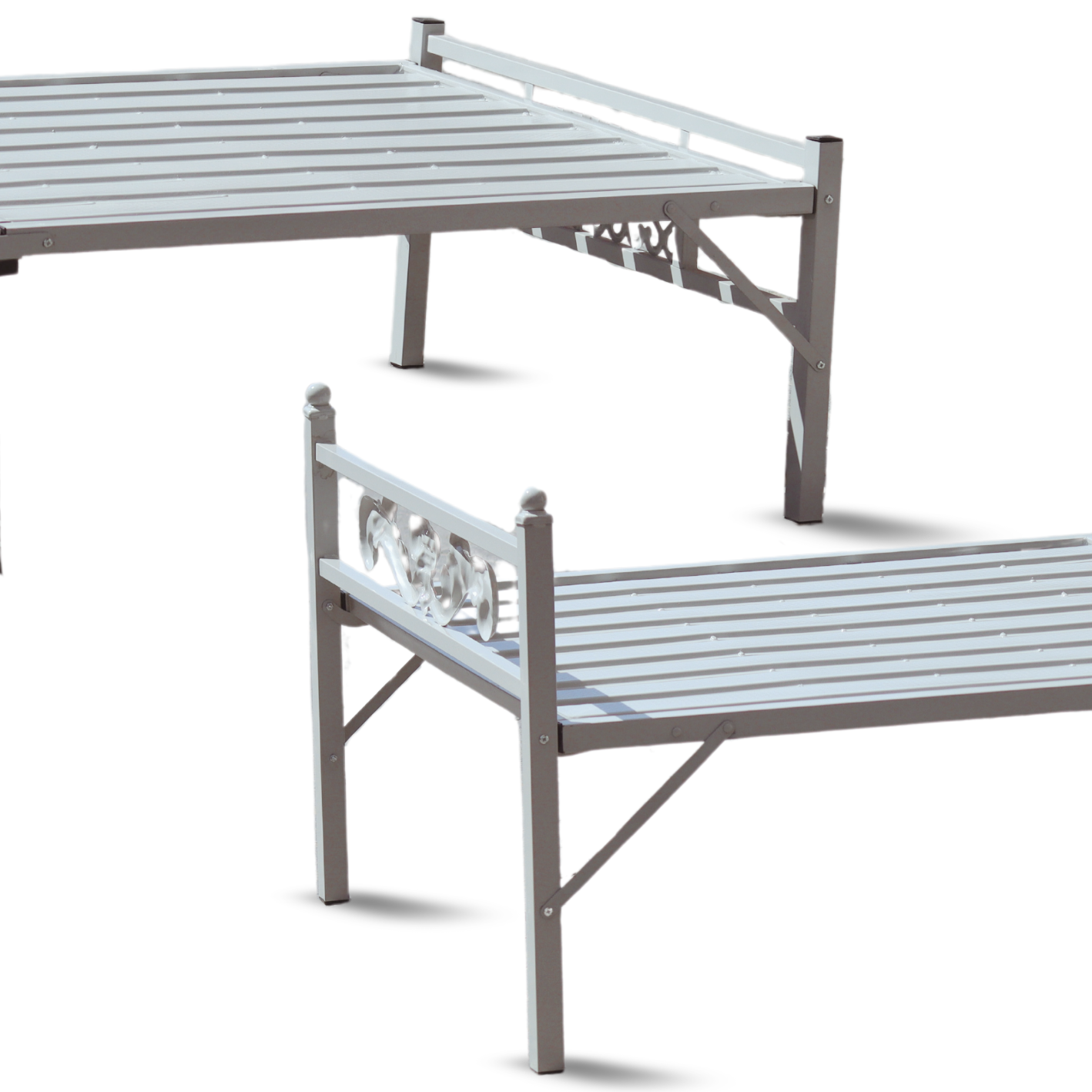 H1-Al_Basfoor_Metal_Grey_Folding_Bed-UAE