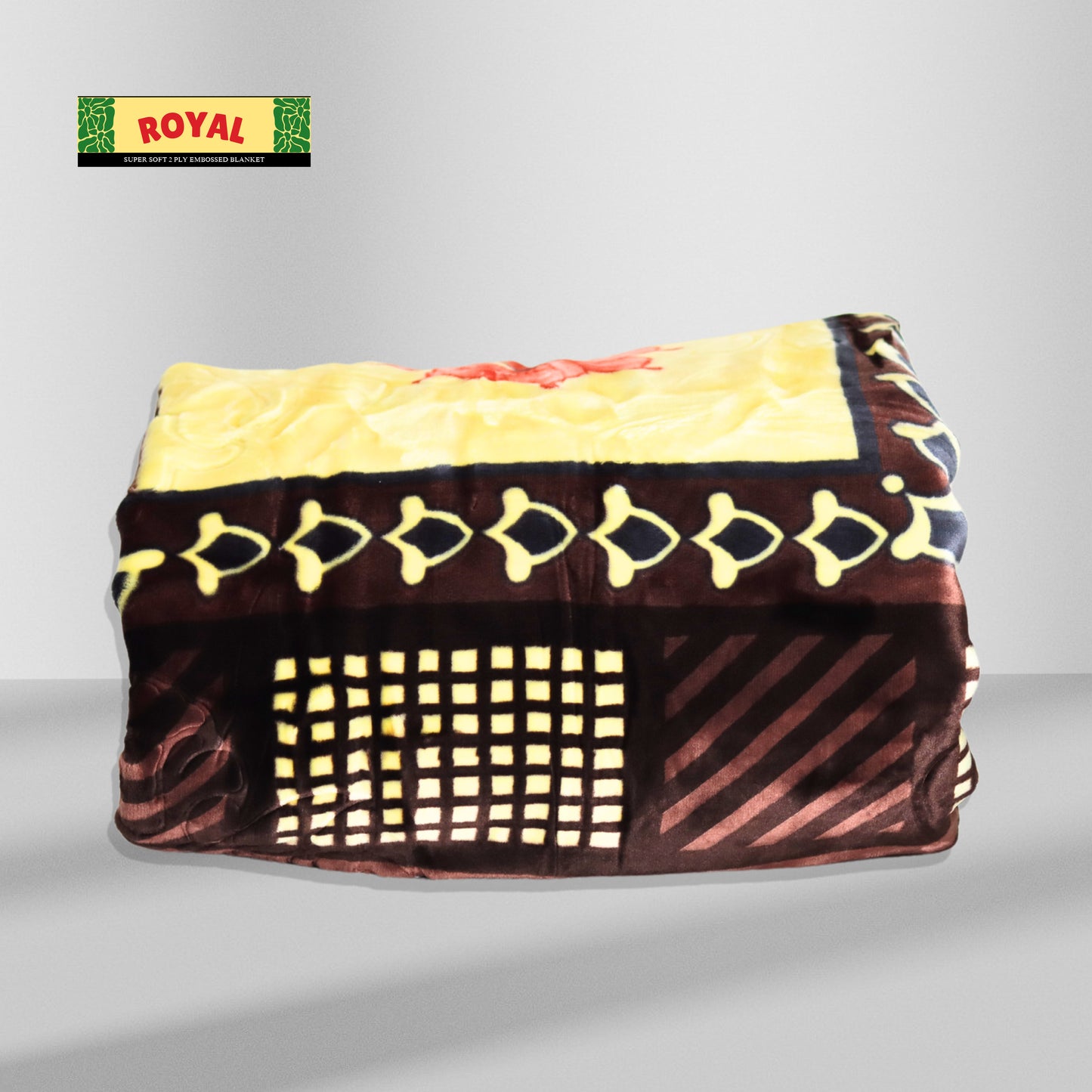 Royal 2-Ply Silk Blanket Folded View