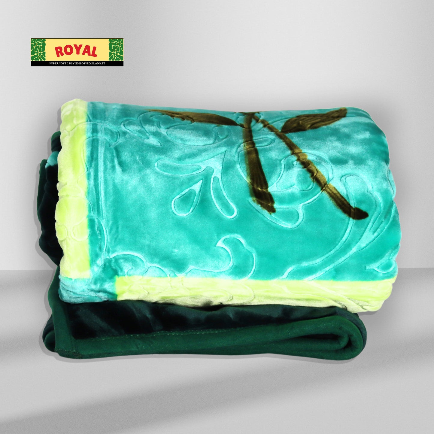 Luxurious Heavyweight Royal Silk Blanket Folded