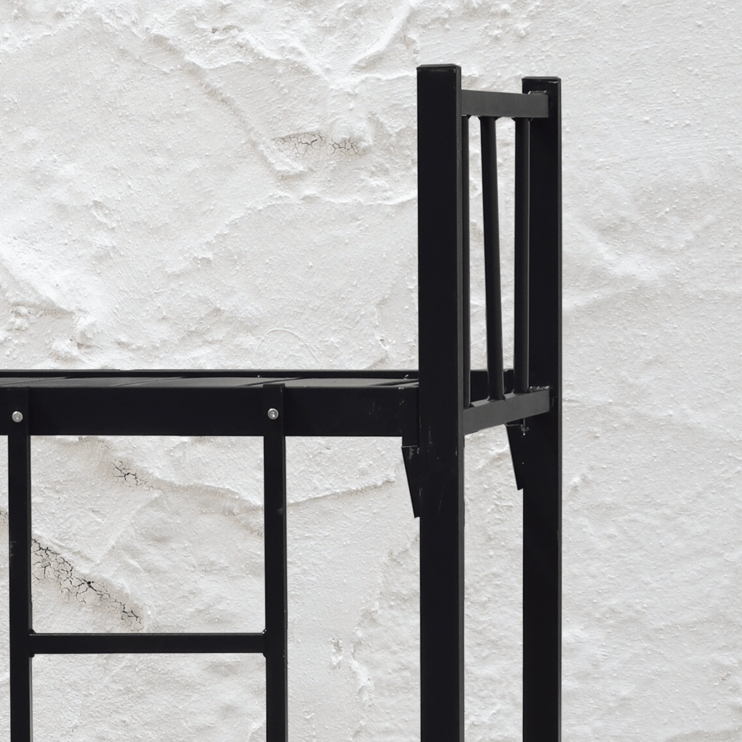 Heavy Duty Black Metal Bunk Bed 90x190 | 42 kg |