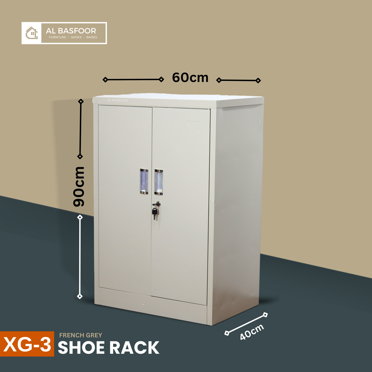 Shoe Rack - Model XG03 with Door