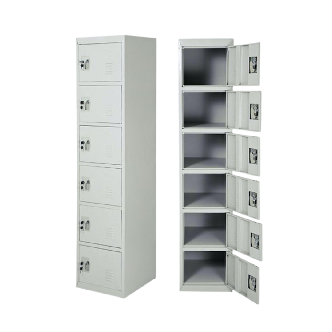 AL BASFOOR Steel Locker (6 Door) - BSF-TG 06