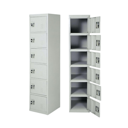 AL BASFOOR Steel Locker (6 Door) - BSF-TG 06