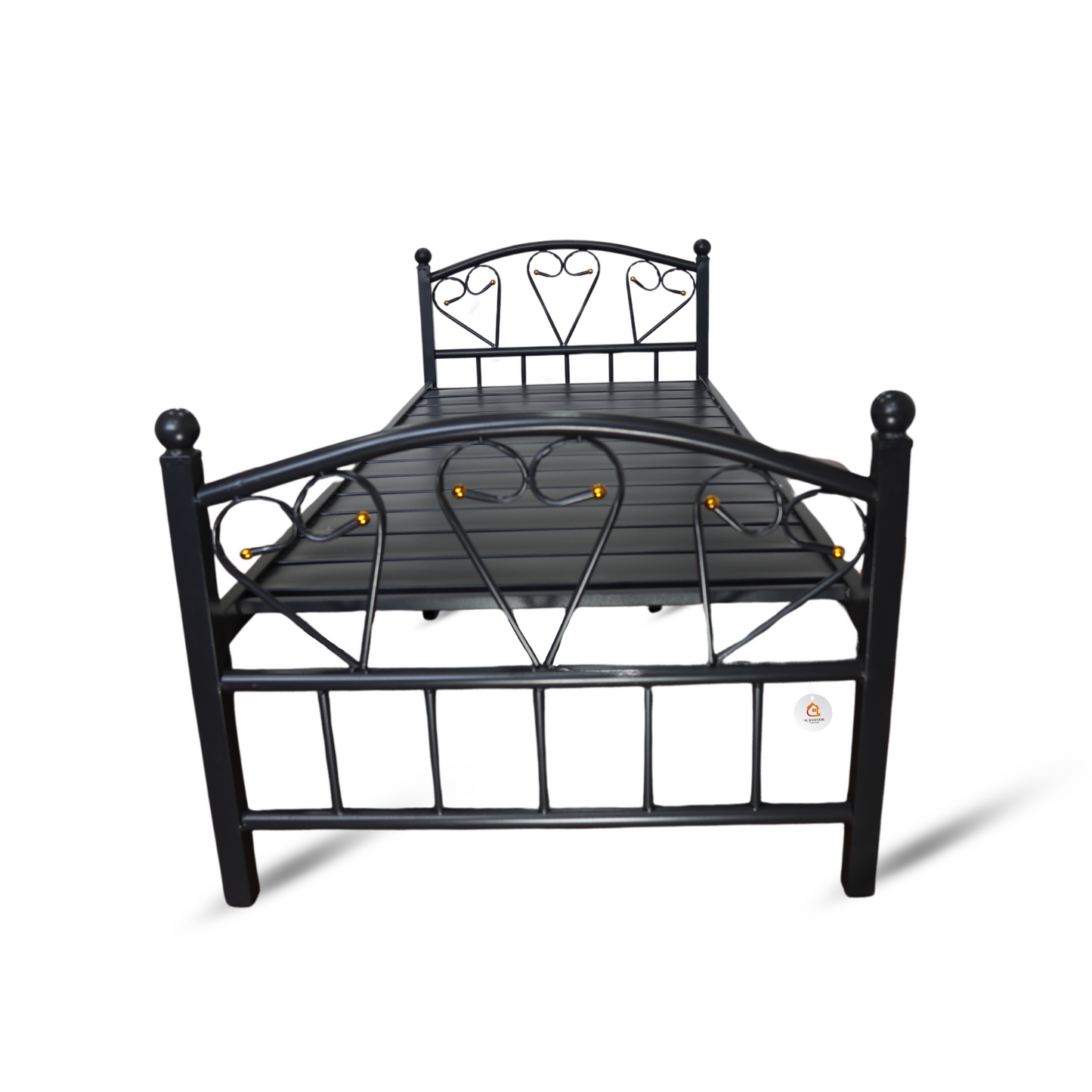 Heavy_Single_Metal_Bed_cross_stripe