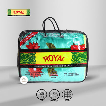 Royal International Super Soft Silk Blanket – Premium Packaging