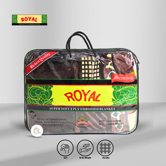 Royal International Super Soft Silk Blanket – Premium Packaging