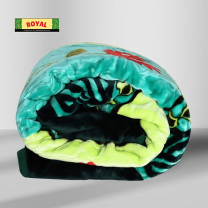 Luxurious Heavyweight Royal Silk Blanket Rolled
