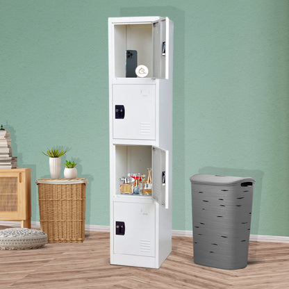 4 Door Steel Locker -French Grey